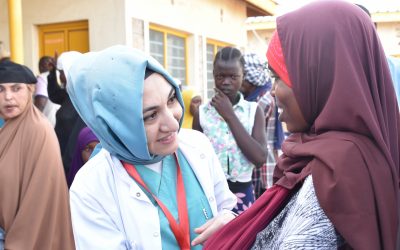 Visiting Turkish doctors give specialized health care to refugees and host communities in Kakuma