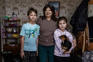 Ukraine. Collective centre for internally displaced persons
