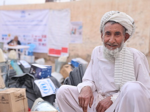 Afghanistan. CRI distribution in one of the villages of western Herat