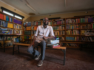 Kenya. UNHCR Nansen Refugee Award, 2023 Global Laureate, Abdullahi Mire, honoured for commitment to advancing access to education for fellow refugees