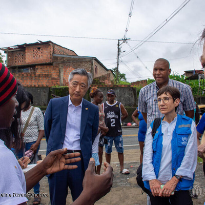 주콜롬비아 대한민국 대사 현장 방문