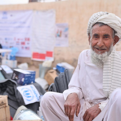Afghanistan. CRI distribution in one of the villages of western Herat
