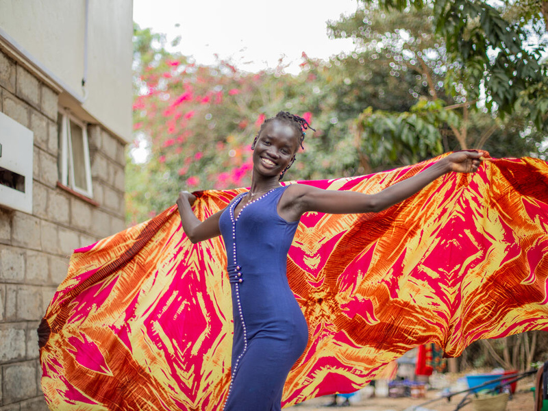 Kenya. South Sudanese Refugee Fashion Designer Contributes to MADE51 Collection in Kenya