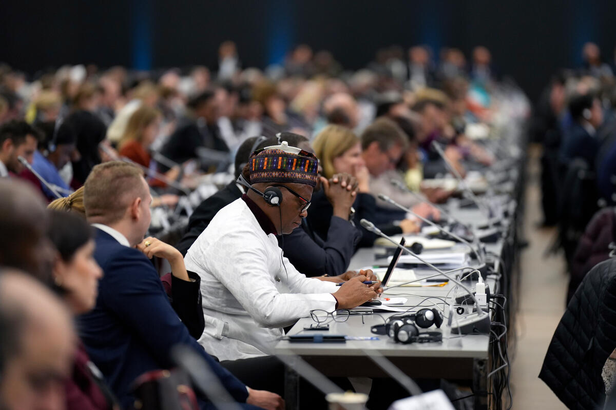 Switzerland. Opening plenary session of the Global Refugee Forum 2023