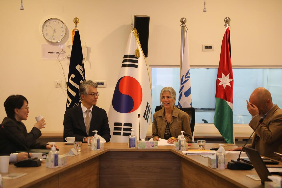 Jordan. UNHCR-Korea signing ceremony "From Vulnerability to Empowerment"