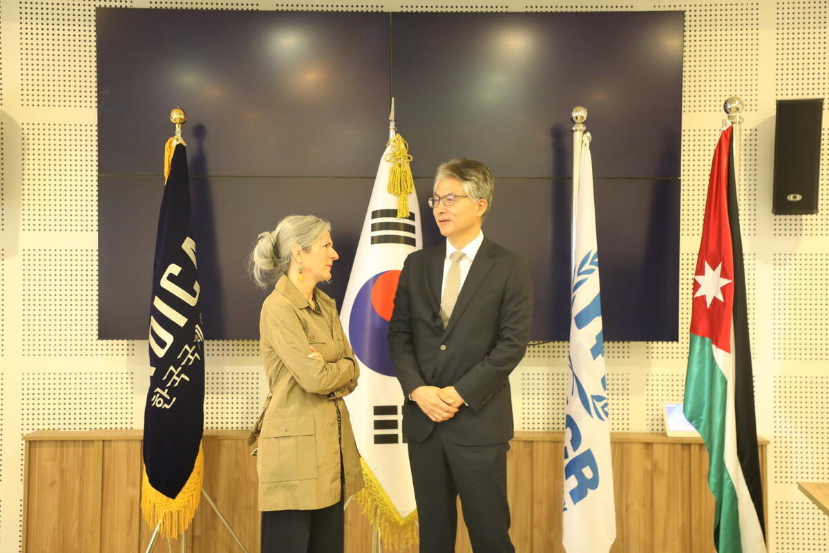 Jordan. UNHCR-Korea signing ceremony "From Vulnerability to Empowerment"