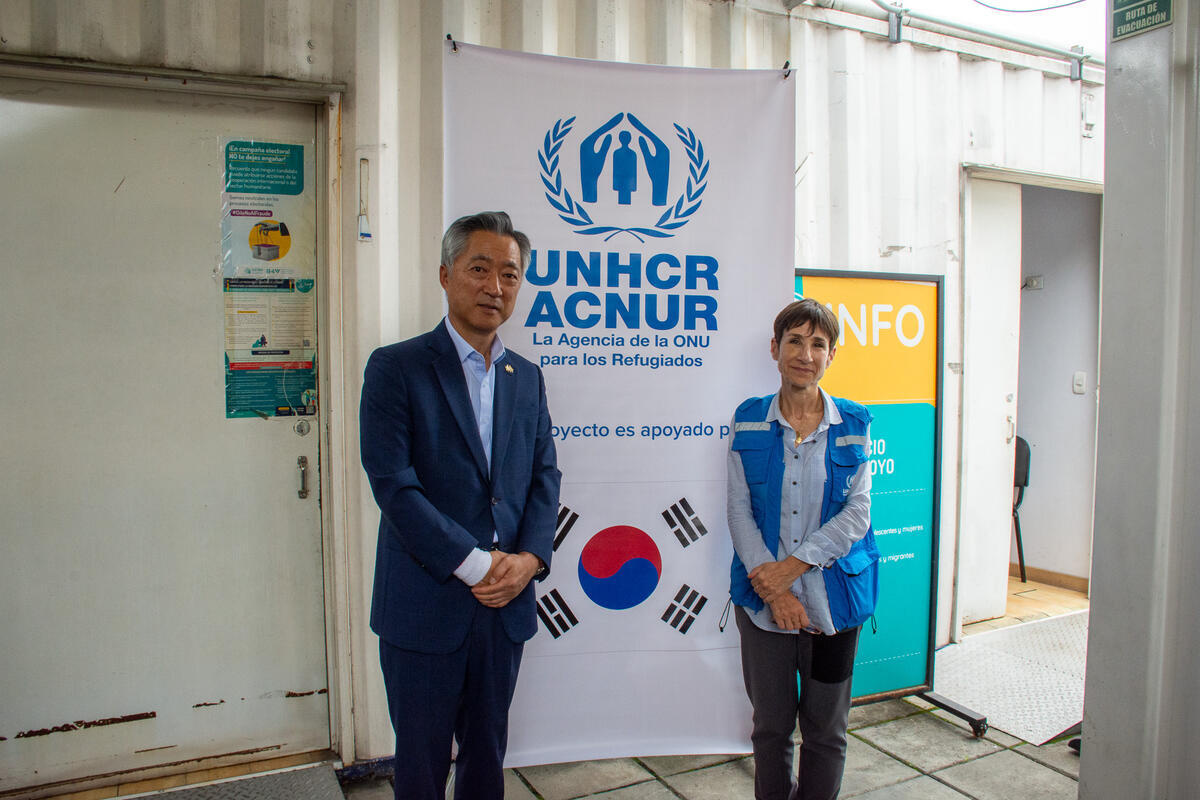 Colombia. Republic of Korea Mission to the PAO at the Cali Transport Terminal in Valle del Cauca, Colombia.