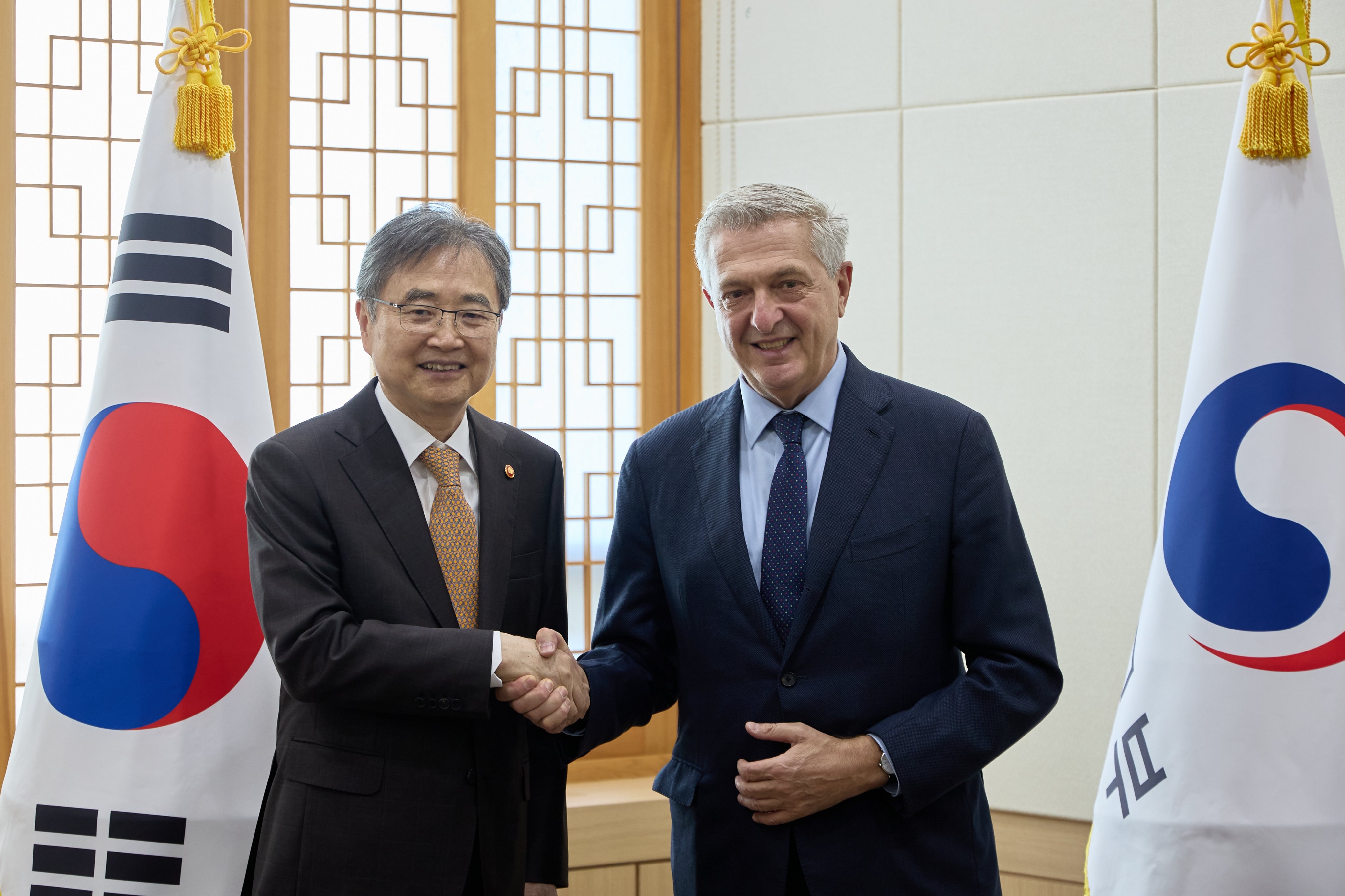 유엔난민기구 최고대표 방한