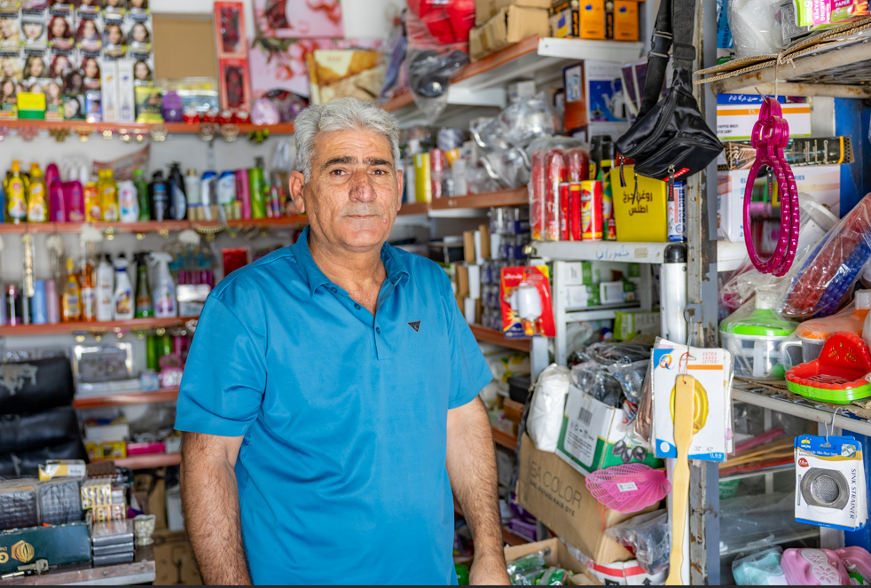 RF1463752_2025_07_17_Iraq_Duhok_Refugees_Livelihood Story_Gawilan Shop_Gawilan camp20250707_8
