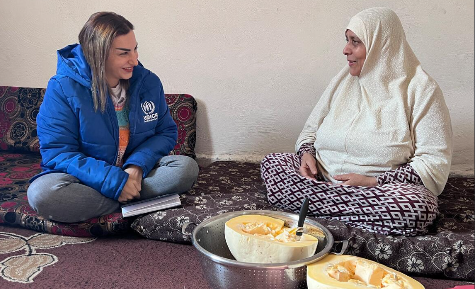 Syria. UNHCR cash grant helps Huda get back on her feet