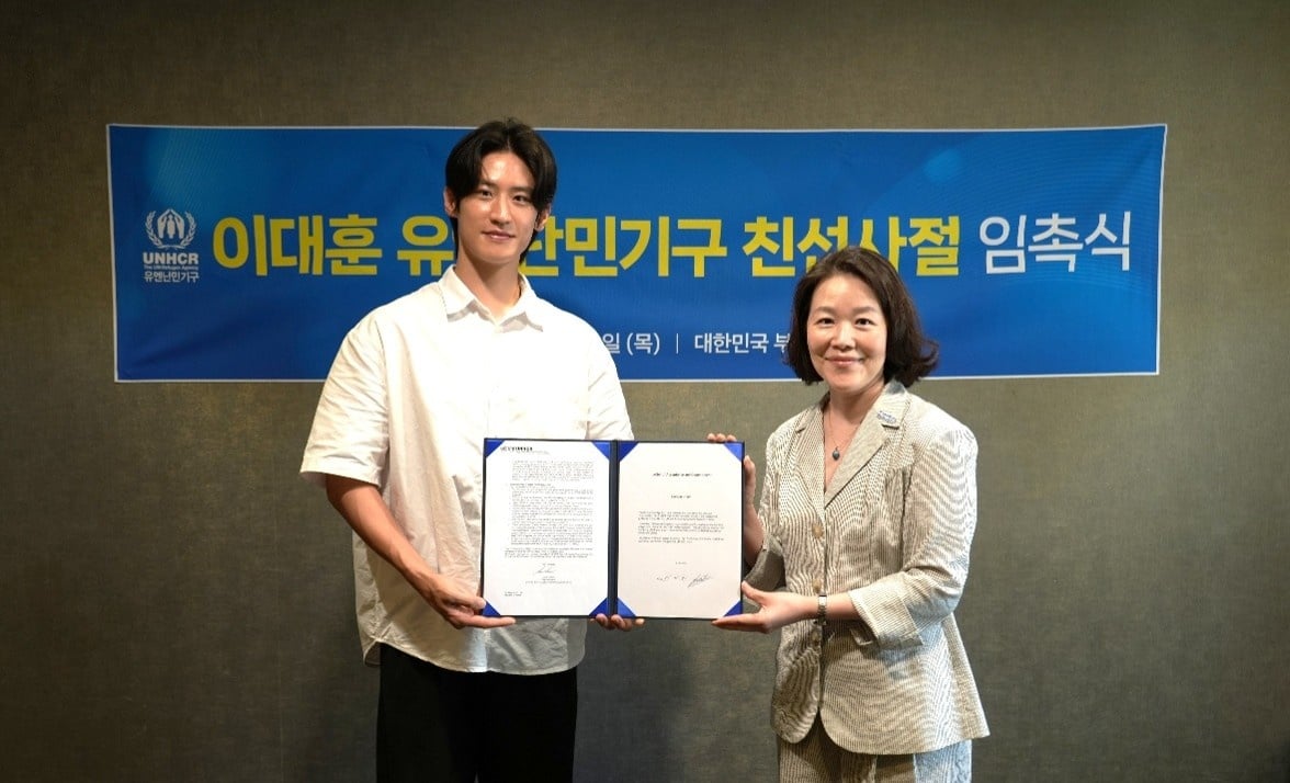 태권도 전설 이대훈, 유엔난민기구 친선사절로 전격 합류