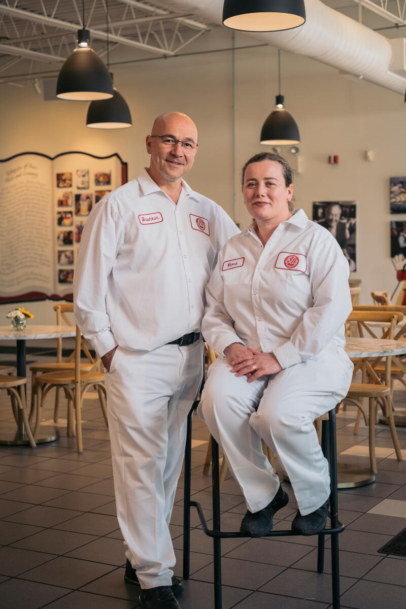 United States. Cheesecake business offers refugees hope away from home in Chicago