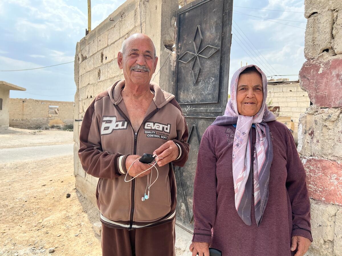 Syria. UNHCR helps people repair their houses damaged during the years of crisis