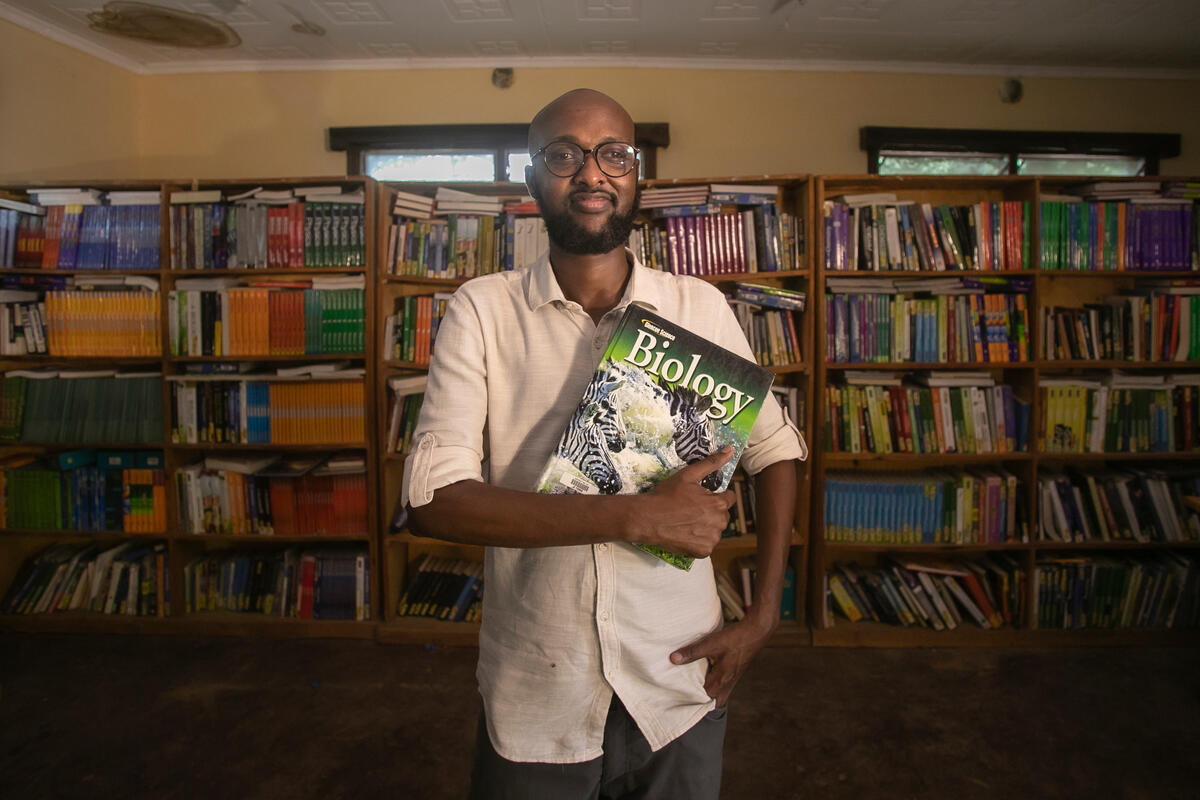 Kenya. UNHCR Nansen Refugee Award, 2023 Global Laureate, Abdullahi Mire, honoured for commitment to advancing access to education for fellow refugees