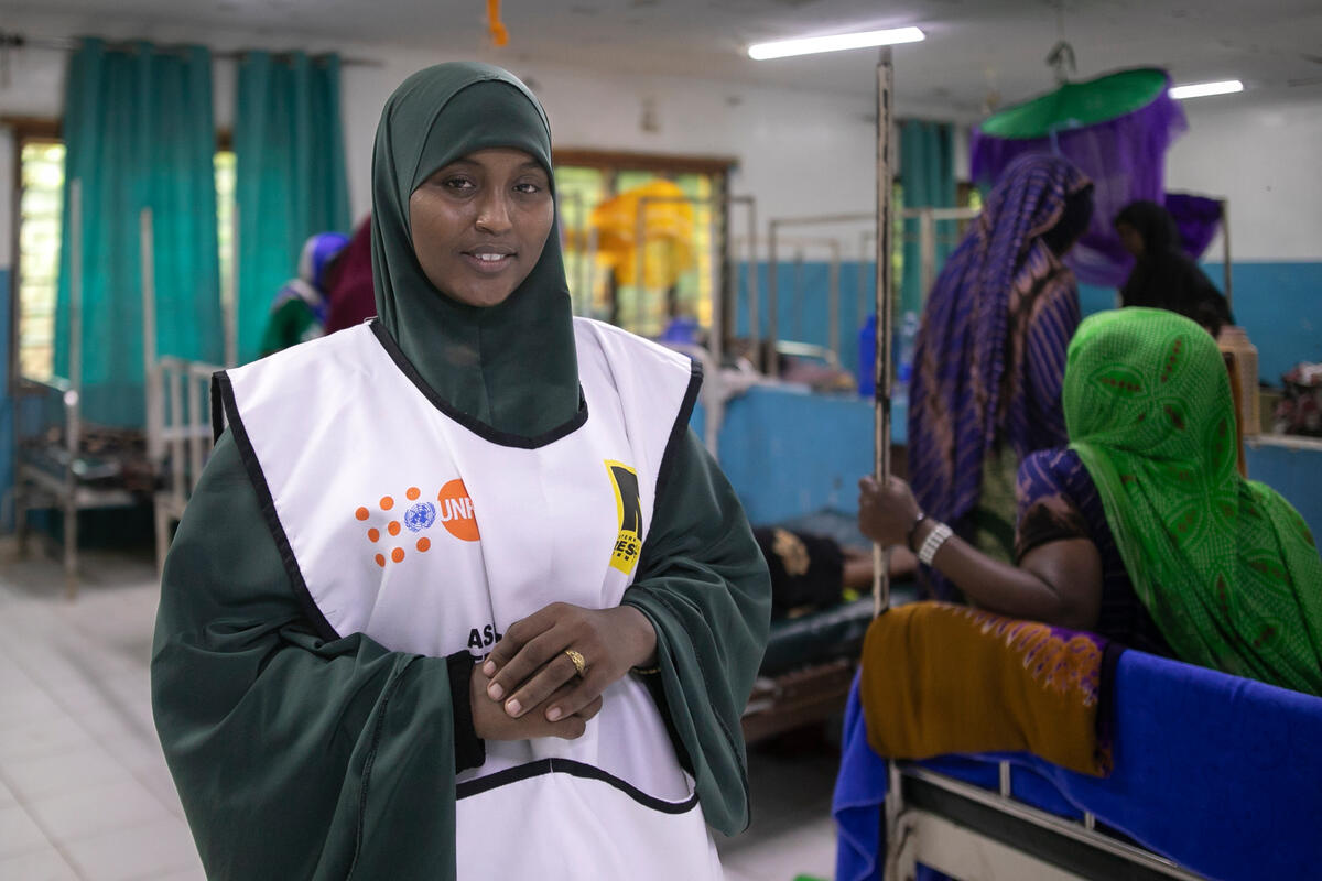 Kenya. UNHCR Nansen Refugee Award, 2023 Global Laureate, Abdullahi Mire, honoured for commitment to advancing access to education for fellow refugees