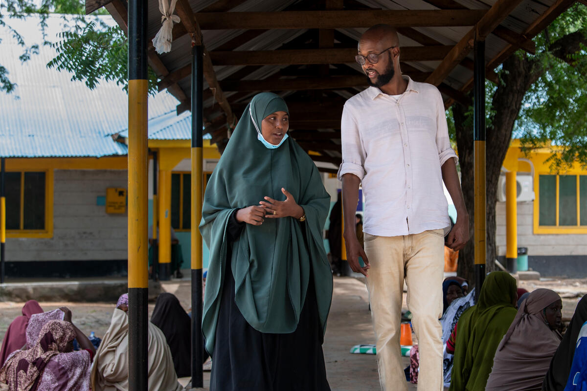 Kenya. UNHCR Nansen Refugee Award, 2023 Global Laureate, Abdullahi Mire, honoured for commitment to advancing access to education for fellow refugees