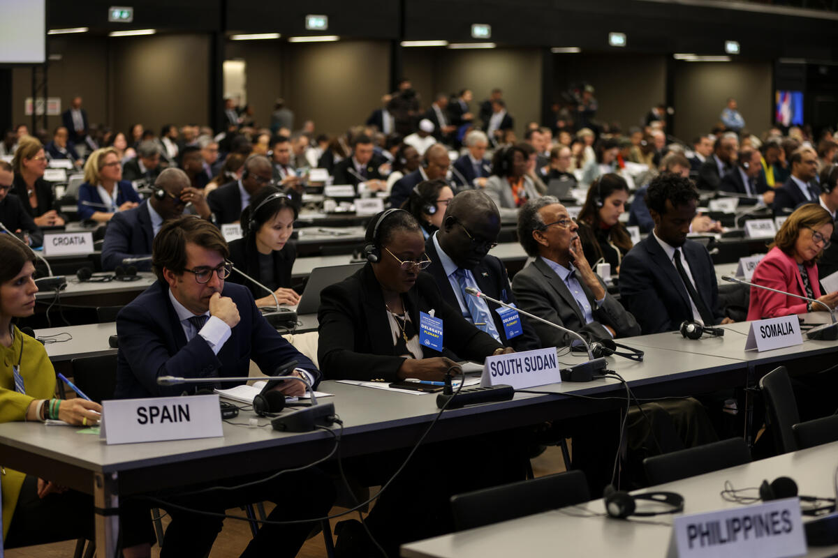 Switzerland. Afternoon plenary session of the Global Refugee Forum 2023