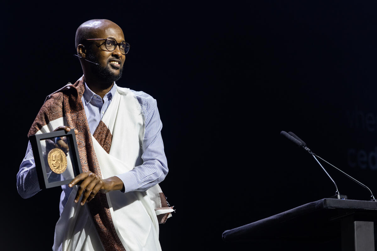 Switzerland. 2023 UNHCR Nansen Refugee Award ceremony