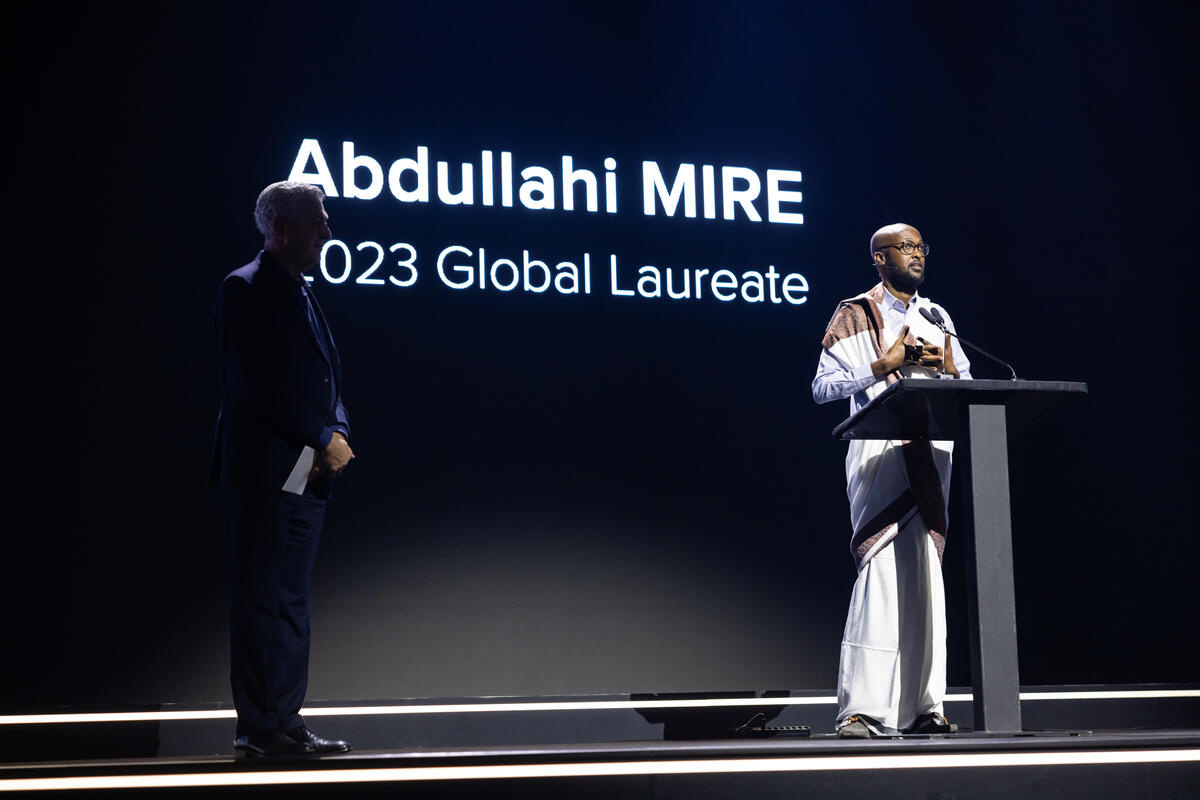 Switzerland. 2023 UNHCR Nansen Refugee Award ceremony