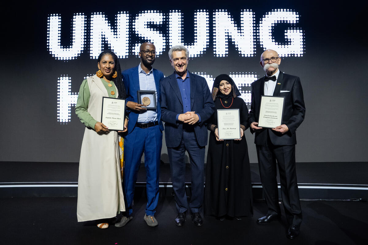 Switzerland. 2023 UNHCR Nansen Refugee Award ceremony