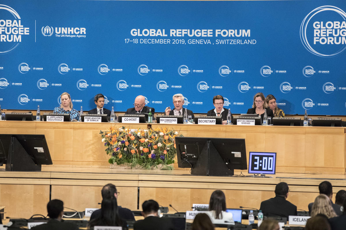 Switzerland. Global Refugee Forum winds up in Geneva