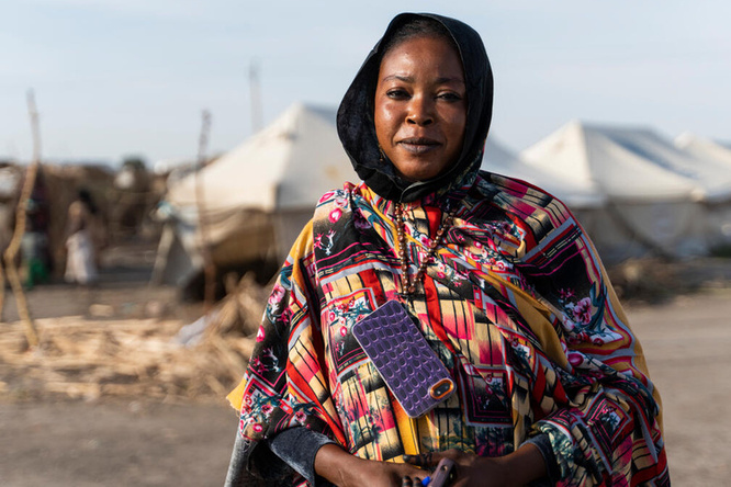 Sudan, Director of External Relations Dominique Isabelle Hyde visit to the White Nile state