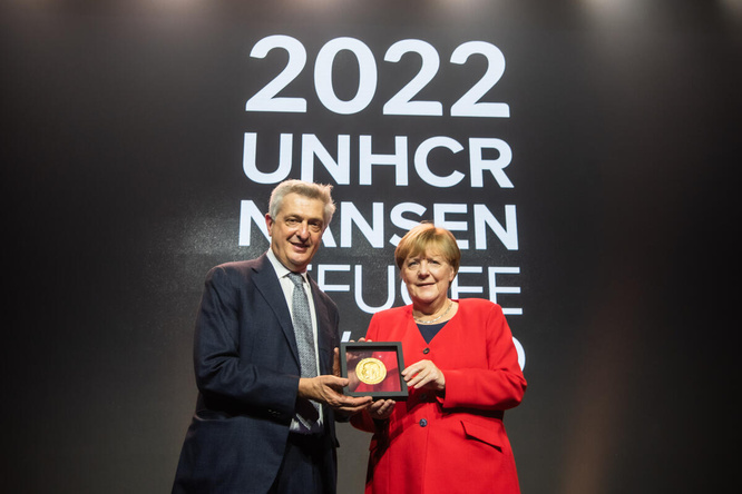 Switzerland. 2022 UNHCR Nansen Refugee Award ceremony