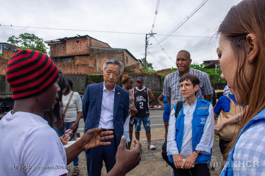 주콜롬비아 대한민국 대사 현장 방문