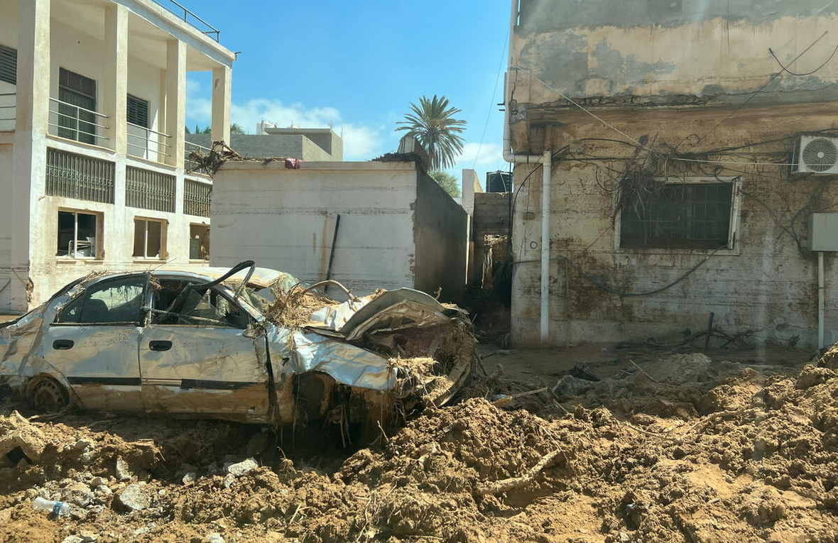 Libya. UN inter-agency mission assesses aftermath of Derna flooding