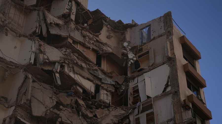 Lebanon. UN High Commissioner for Refugees Barham Salih visits conflict affected areas in Beirut