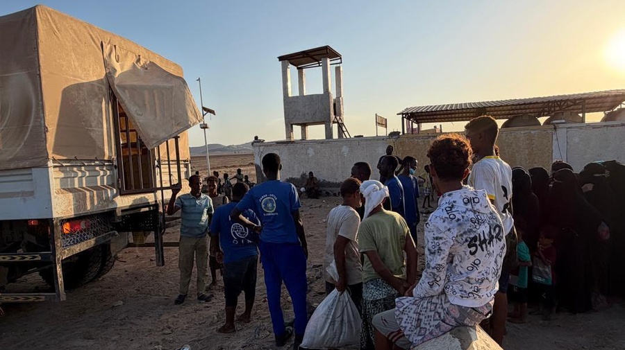 In Djibouti, UNHCR supports displaced families fleeing the fighting in Yemen