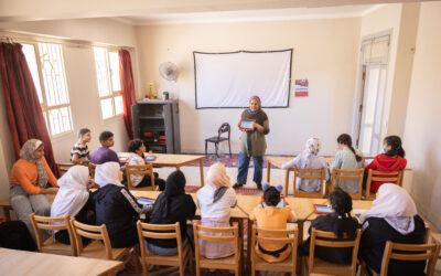 UNHCR and Agility sign an agreement to support refugee education in Egypt