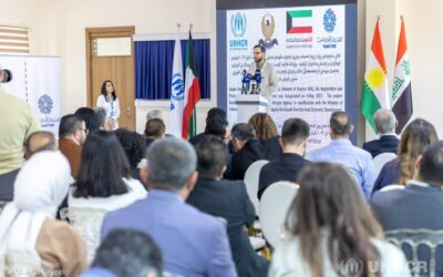 Funds from Kuwait Fund for Arab Economic Development allow UNHCR to continue delivering essential services to refugees in the Kurdistan Region of Iraq