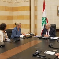 UN Deputy High Commissioner, Kelly T. Clements visits Prime Minister Nawaf Salam