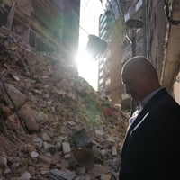 UNHCR's Salih visiting affected neighborhood by Israeli strikes in Beirut