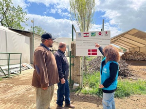 In Lebanon’s Bekaa Valley, Syrian refugees and Lebanese communities work together turning agricultural waste into sustainable energy and shared hope, thanks to Denmark’s support. 