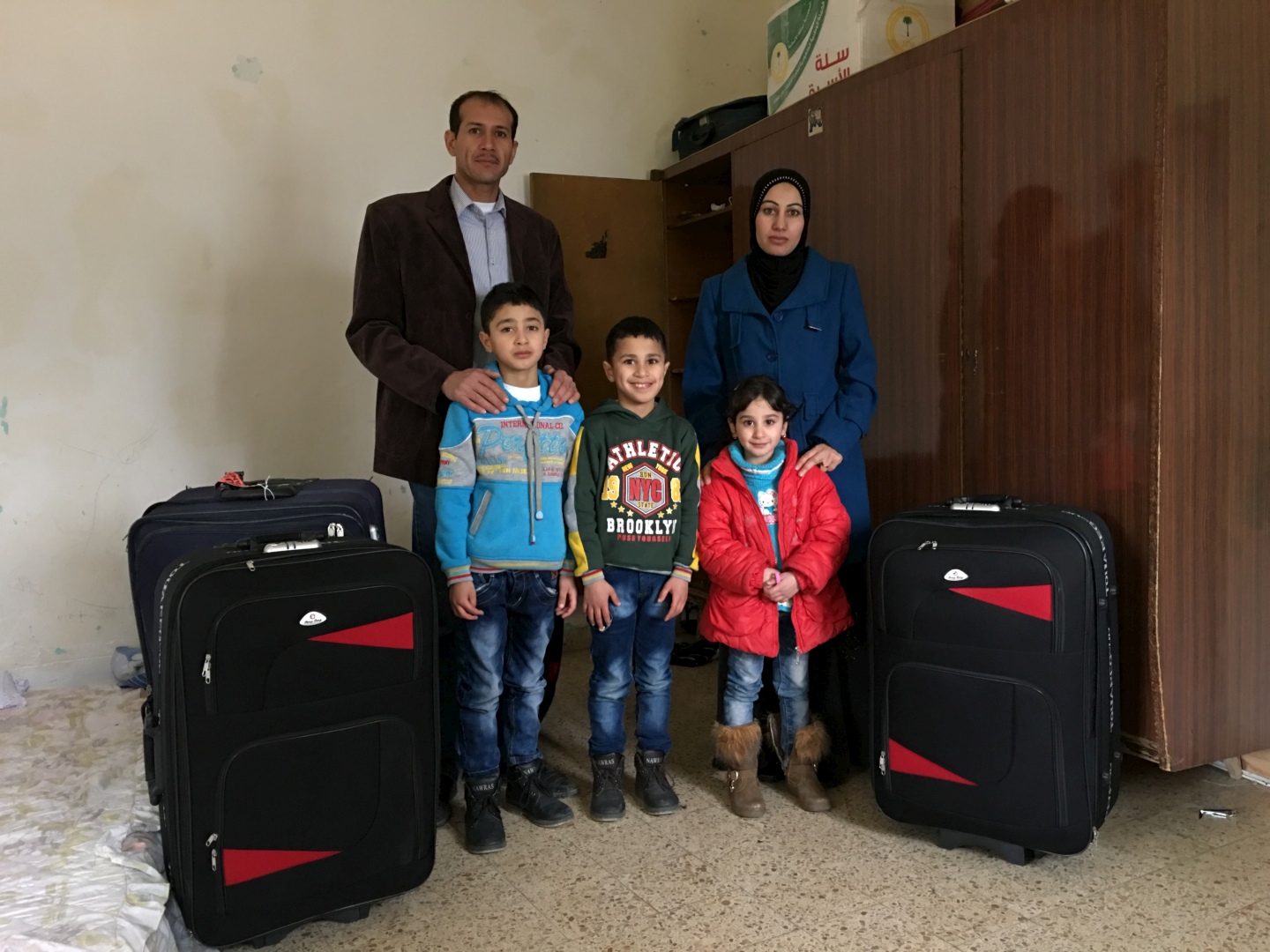 A Syrian family’s dream of a new life restored