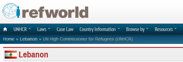 Contact us - UNHCR Lebanon