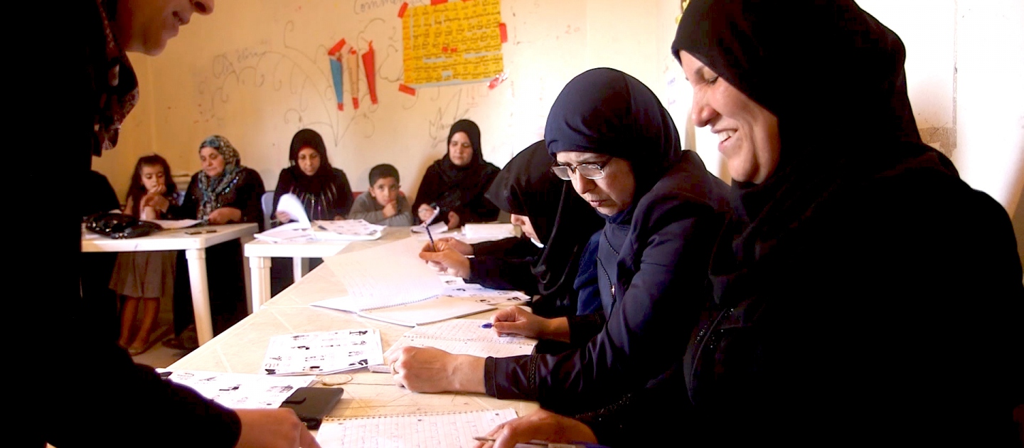Literacy classes open new doors for Syrian women in Lebanon