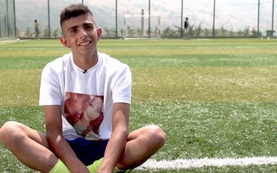 Syrian in Lebanon seeks beautiful life with beautiful game