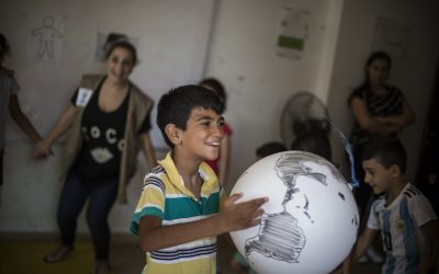 In Lebanon, Iraqi boy with autism finds escape from isolation