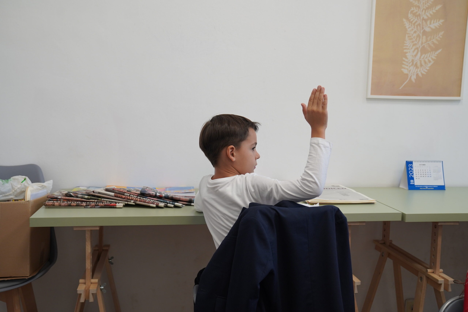 Refugiați din Ucraina și din alte țări la lecțiile de limba română de la CCR și CC151