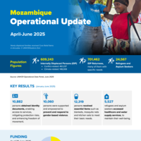 Mozambique: operational update - [April-June 2025]