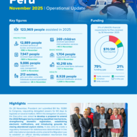 Peru: Operational update – November 2025