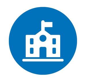 An icon of a school