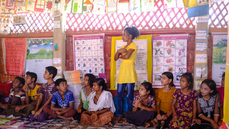 Bangladesh. Goodwill Ambassador Atom Araullo makes second visit to Kutupalong camp