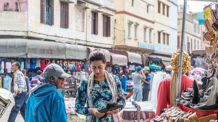 Morocco. Syrian shoemaker achieves business success