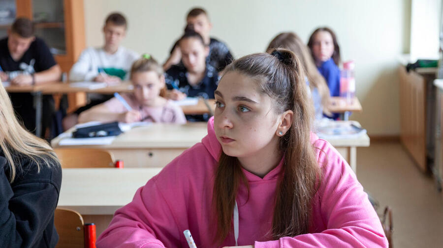Poland. Education of Ukrainian refugee children presents challenge