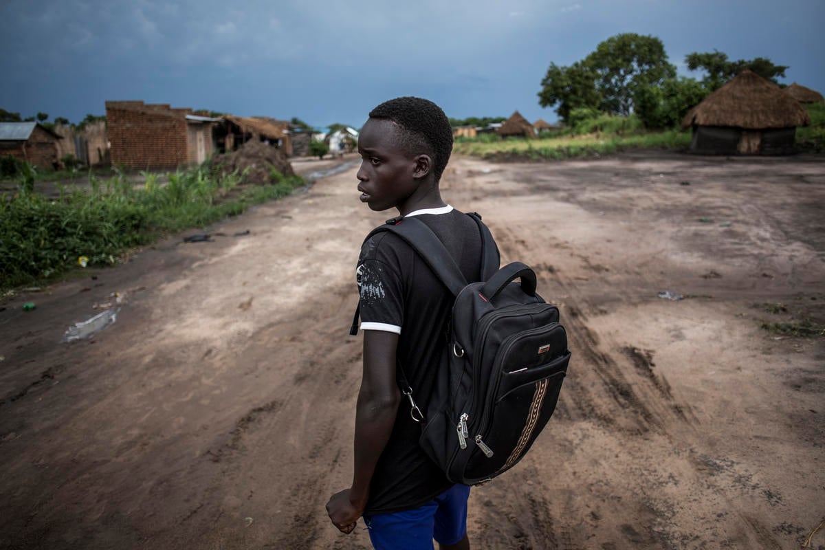 Democratic Republic of Congo. Helping South Sudanese children attend school