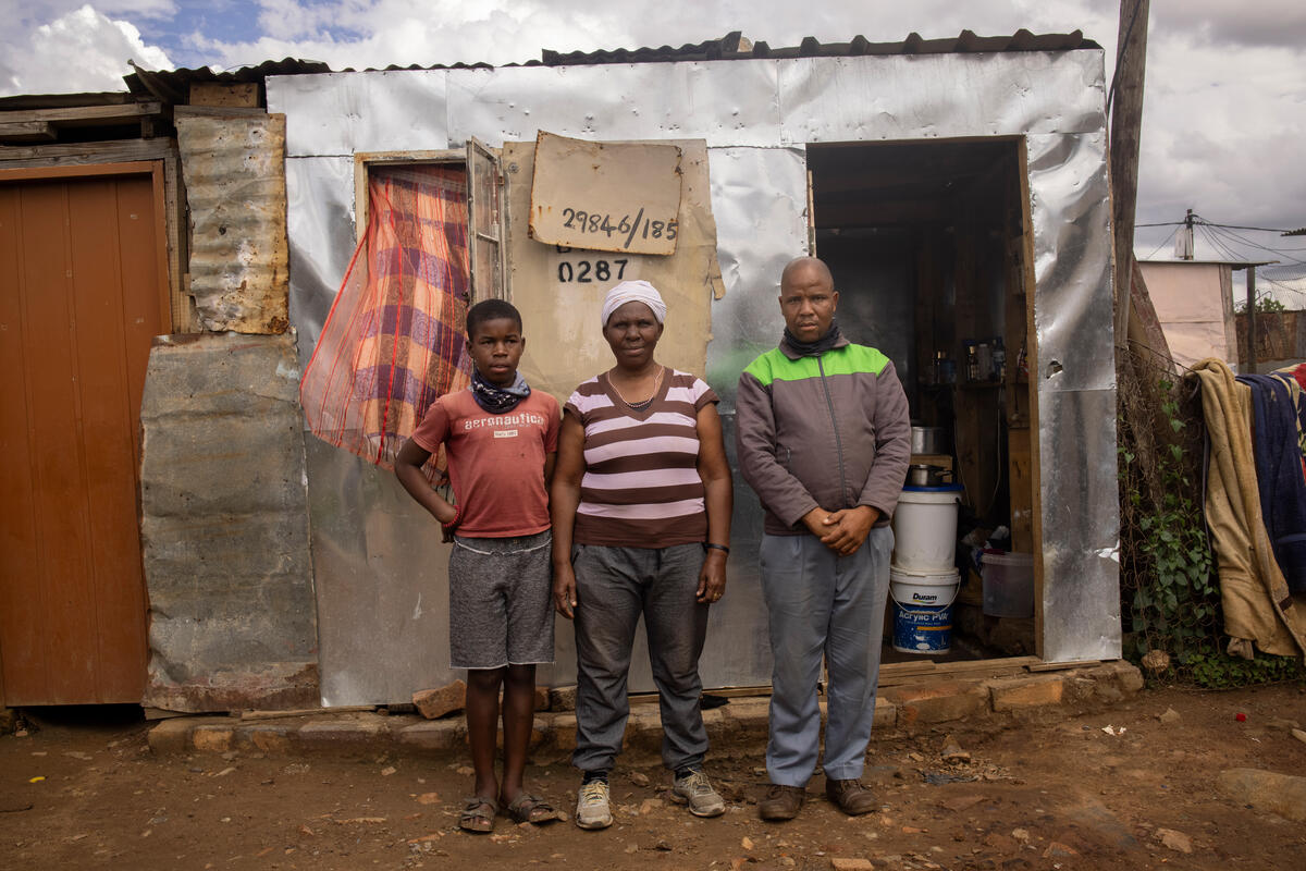 South Africa. Stateless woman exposed to SGBV